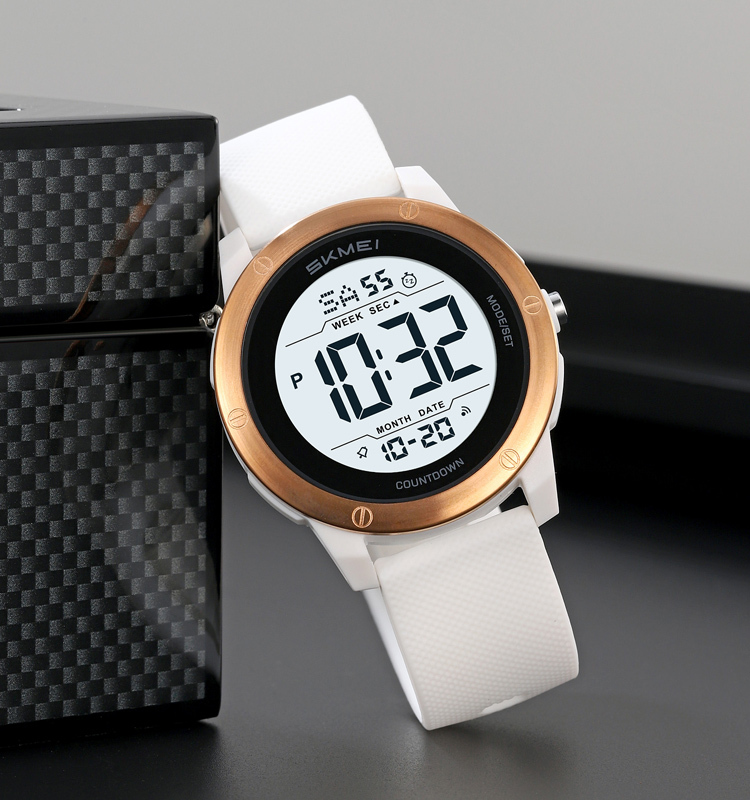 Unisex Digital Wrist Watch Recruiting Strong