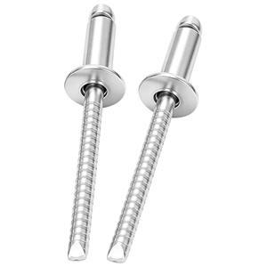 100 rivets aveugles à tête ronde en acier inoxydable 304 haute résistance, type ouvert, M2-M6, pour l'assemblage de machines d'ingénierie, ODM/OEM - Product Image 3
