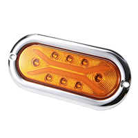 2026 Neue LED-LKW-Seitenleuchte, gelbes Warnblitzlicht, 8 LEDs, 10-30V, für LKW, Anhänger und Fahrzeugseitenbeleuchtung