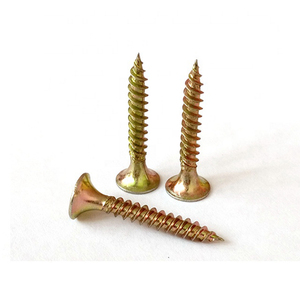 Chất lượng đáng tin cậy Vàng kẽm mạ 1-1/4 inch UNC UNF Tự Khai thác vách thạch cao vít - Product Image 3