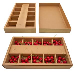 Picnic Camping <b>Party</b> Kraft Paper Dessert <b>Box</b> Platter Food Brunch Grazing <b>Box</b> Catering Packaging Platter <b>Box</b> With Dividers Lid - Product Image 2