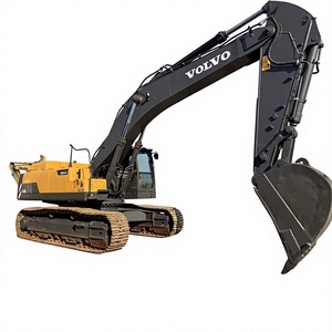 Excavadora de cadenas Volvo EC480LC usada original, excavadora hidráulica de 48 toneladas para construcción pesada y minería. - Product Image 1
