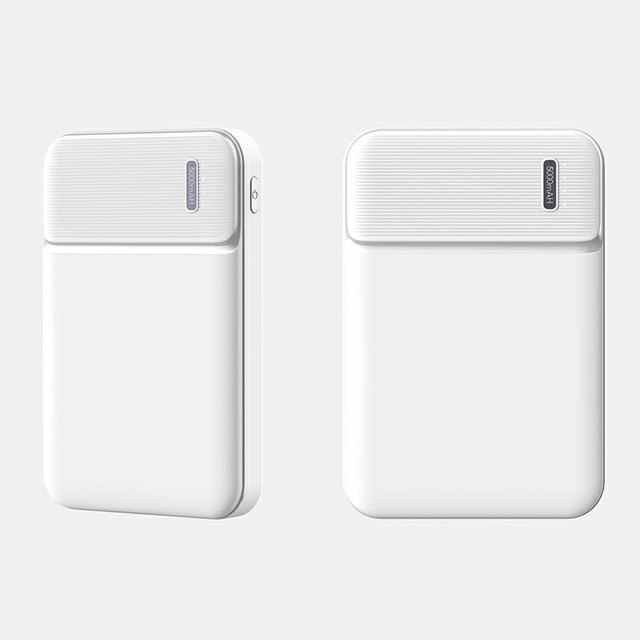Factory Hot Ultra-Slim Portable Affordable Fast-Charging Led 5000mAh Power Bank with Type-C Input Customizable Options
