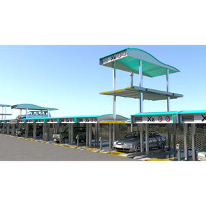 Système de stationnement automatique, haute efficacité, en acier, pour Bus, <span class=keywords><strong>Garage</strong></span>, Structure en acier - Product Image 6