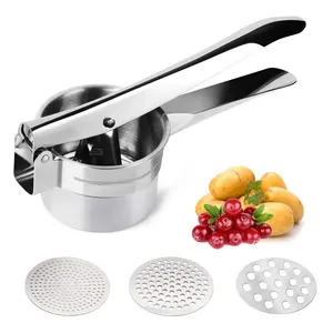 E-PIN Da Cucina Portatile Heavy Duty In Acciaio Inox Pressa Manuale di Frutta Squeezer Schiacciatore Della Patata