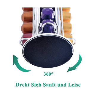 Vente en gros support de stockage rotatif pour <span class=keywords><strong>capsules</strong></span> <span class=keywords><strong>Nespresso</strong></span> 40 dosettes support de présentation pour <span class=keywords><strong>capsules</strong></span> de café support pour la maison bureau cuisine - Product Image 4