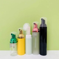 Kustom kosong 30Ml 50Ml 60Ml 100Ml wajah sabun cuci bulu mata sampo pembersih berbusa pompa Dispenser botol busa plastik