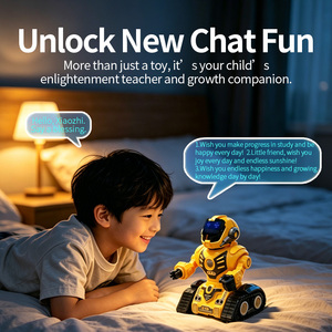 Robot jouet éducatif à commande vocale, robot interactif électrique dansant, chantant et racontant des histoires pour enfants, cadeau d'anniversaire, vente en gros - Product Image 4