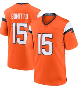 Maillots de football américain pour hommes Denver 2025 de haute qualité, vêtements de sport, chemises brodées, logo cousu, maillots personnalisables avec logo - Product Image 6