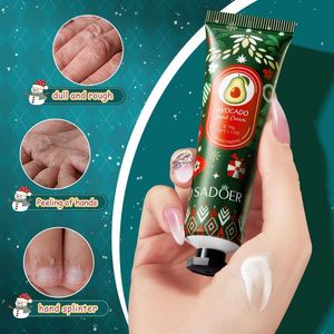 Nouvelle lotion <span class=keywords><strong>pour</strong></span> les <span class=keywords><strong>mains</strong></span> OEM SADOER, marque privée, cadeau de Noël, avocat, camomille, miel, hydratante, blanchissante, anti-âge, mini format - Product Image 4