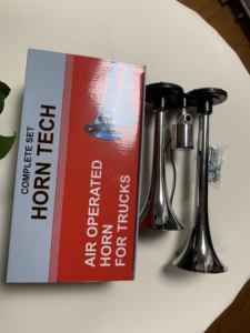 แตรลมรถบรรทุก OEM TZ-301 คุณภาพสูงจากโรงงาน ขายส่งแบบสองท่อ เสียงเตือน 12/24V - Product Image 3