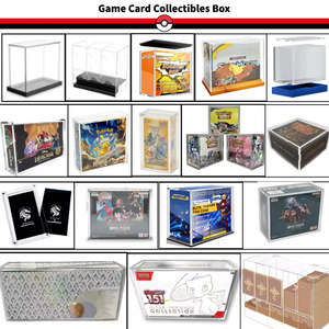 Etb Acrylic hiển thị trường hợp tùy chỉnh slab <span class=keywords><strong>Elite</strong></span> Trainer Box lưu trữ từ Booster Box Pokemon UV trường hợp Acrylic Box với nắp - Product Image 4