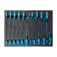 Ensemble d'outils de 276 pièces en acier au chrome-vanadium de qualité supérieure, à commande manuelle, conception modulaire, coffre de rangement, personnalisable OEM pour garage