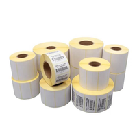 Label Tahan Air Dapat Dicetak Die Cut Alamat Stiker Kertas Perekat Diri untuk Printer Inkjet