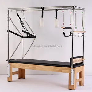 Sports Wooden Balanced Pilates Reformer Pilates Full Trapeze Gym Machine