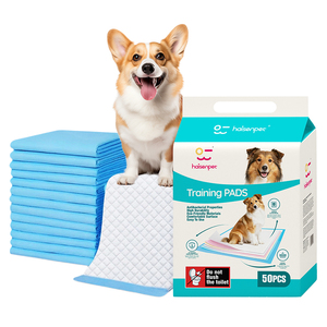Tapis de propreté super absorbant, anti-fuite et antidérapant pour chiens, prix usine en gros, faible MOQ, pour l'apprentissage des chiots - Product Image 1