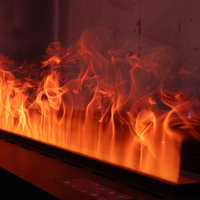 Cheminée électrique silencieuse à vapeur d'eau SHIMI 110-220V, flamme LED 3D, sans cheminée, sans pollution, décoration intérieure