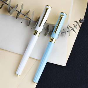 GemFully Papelería y útiles escolares Venta al por mayor Boligrafos De Gel Stifte Cute Gel Pen Color blanco Bolígrafo con logotipo - Product Image 4