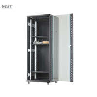 Armoire de serveur réseau en acier au carbone haute précision 9U 12U 15U, conforme à la norme ASTM, murale ou sur pied pour la fabrication