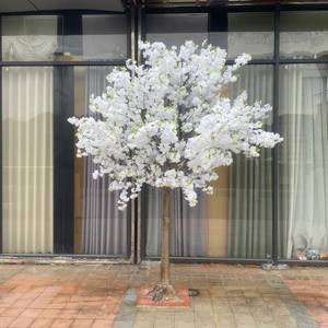 Grand arbre de fleurs de <span class=keywords><strong>cerisier</strong></span> artificiel de 2.8m du fabricant chinois topiaire extérieur intérieur <span class=keywords><strong>japonais</strong></span> pour la décoration de mariage faite - Product Image 3