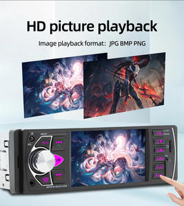 BQCC Autoradio Universel 1 DIN 12V 4,1 Pouces Récepteur FM Aux USB Recharge Téléphone Lien Miroir <span class=keywords><strong>Lecteur</strong></span> Multimédia Tactile Modèle Amplificateur - Product Image 6