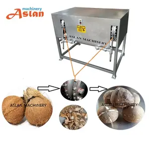coconut shelling machine/coconut shell removing machine