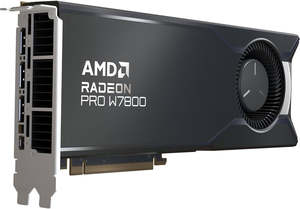 การ์ดจอระดับมืออาชีพ Radeon Pro W7800 สำหรับเวิร์กสเตชัน AI 3D Rendering หน่วยความจำ 32GB GDDR6 AMD Radeon Pro W7800 - Product Image 6