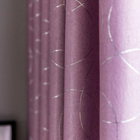 Rideaux occultants isolants écologiques en velours double face à œillets, style vintage argenté, modernes et personnalisés pour chambre et salon