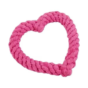 New Design Pet Bite Rope Toy <b>Cat</b> and Dog Molar Rubber <b>Ring</b> Cute Pig Shaped Molar Gum Ball - Product Image 2