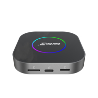 Adapter CarPlay Nirkabel Kotak AI CarPlay Navigasi GPS 4G LTE Plug and Play Android Auto Nirkabel untuk iPhone Android Universal