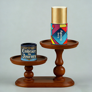 Emballage en <span class=keywords><strong>tube</strong></span> de papier personnalisé écologique pour baume à lèvres et déodorant, conteneur cosmétique en kraft à poussoir - Product Image 3
