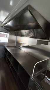 Chariot de nourriture mobile viral en acier inoxydable pour la vente ambulante, le camping, le commerce, multifonctionnel, crème glacée, restauration rapide, café - Product Image 6