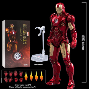 Nuovo 2026 ZT Zd Toys <span class=keywords><strong>Iron</strong></span> <span class=keywords><strong>Man</strong></span> Originale Autentico Edizione 10° Anniversario Marvel - <span class=keywords><strong>Iron</strong></span> <span class=keywords><strong>Man</strong></span> Mk4 Non Luminoso <span class=keywords><strong>Action</strong></span> Figure 1/10 - Product Image 2