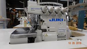 Japon JUKIS 6914 MO-6900R Série haute vitesse Surjeteuse 2 aiguilles 4 fil Machine à coudre - Product Image 2