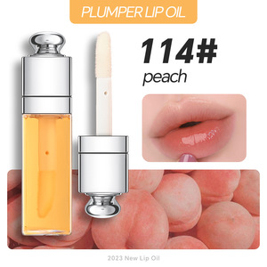 MLM customizable OEM ODM 3ml Volumizing <b>Lip</b> Oil Silver Tube Clear Moisturizing <b>Lip</b> Gloss Smooth <b>Lip</b> Lines Private Label <b>lip</b> oil - Product Image 2
