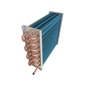 Bobine <span class=keywords><strong>d</strong></span>'évaporateur de <span class=keywords><strong>d</strong></span>éshumidificateur à ailettes bleues, tuyauterie en cuivre anti-corrosion pour fabricants <span class=keywords><strong>d</strong></span>'équipements de <span class=keywords><strong>d</strong></span>éshumidification de sous-sols résidentiels - Product Image 5