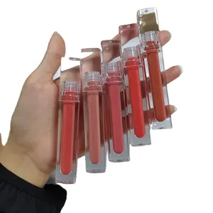 Diy Lipgloss Tube Groothandel Crème Lip Glazuur Lipgloss Kies Uw Kleur Veganistisch Gepigmenteerde Diy Matte Vloeibare Lippenstift