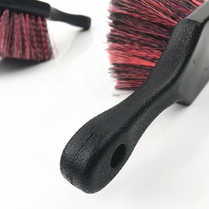 Kingdetail JBT-7 Spazzola Ecologica e Resistente per Pulizia Pneumatici e Cerchioni <span class=keywords><strong>Auto</strong></span>, Nero e Rosso - Product Image 5