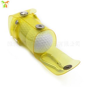 New Japanese and Korean style colorful PVC <b>golf</b> bag, two-pack, waist bag, perfect for summer. - Product Image 4