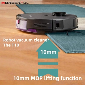 <span class=keywords><strong>Robot</strong></span> Aspirapolvere Senza Sacco T10 3 in 1 con Funzione Lavapavimenti, Navigazione Smart Lidar e Stazione di Svuotamento Automatico Multi Ciclone per la Pulizia Domestica - Product Image 6