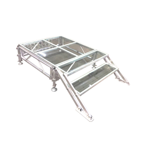Di động nhôm bảng điều chỉnh bề mặt Acrylic Kính sân khấu nền tảng cho buổi hòa nhạc tổ chức sự kiện - Product Image 3