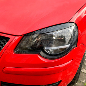 ชุดแต่งไฟหน้ารถยนต์ สำหรับ VW Polo 9N ปี 2005-2009  ฝาครอบไฟหน้า  ตกแต่งไฟหน้า  อุปกรณ์ตกแต่งรถยนต์ - Product Image 4