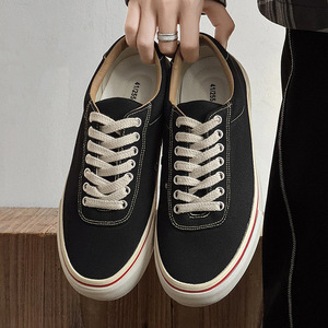 <span class=keywords><strong>Scarpe</strong></span> da ginnastica basse vulcanizzate in tela <span class=keywords><strong>con</strong></span> suola spessa <span class=keywords><strong>per</strong></span> <span class=keywords><strong>uomo</strong></span>, traspiranti, stile giapponese e coreano, di tendenza, <span class=keywords><strong>per</strong></span> aumentare l'altezza - Product Image 4