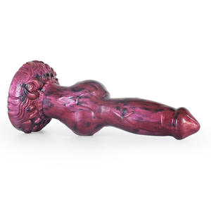 Faak Hot Selling Hond Paard Dildos Hond Anale Pluggen Paard Penis Mannelijke Vrouwelijke Masturbatie Seksspeeltje Met Zuignap - Product Image 3
