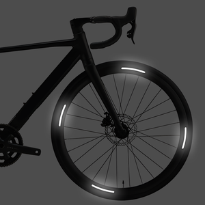 Calcomanías personalizadas para bicicletas, pegatinas reflectantes para neumáticos resistentes a los arañazos para bicicletas, pegatinas para automóviles - Product Image 1