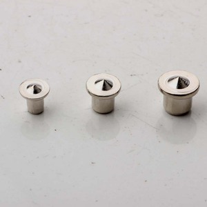 Neutral Woodworking Center Punch Round Dove Tip 6 8 10 12 Mm Bright Finish For Furniture Positioning - Product Image 1