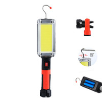 Nouvelle lampe LED portable à suspension magnétique, rechargeable par USB, pour atelier, hôtel, camping extérieur, à pression manuelle, IP20