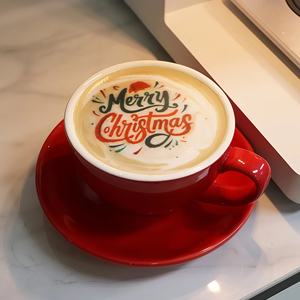 เครื่องพิมพ์ลายกาแฟลาเต้แบบกินได้ Evebot Color พร้อมหมึกพิมพ์สีสำหรับอาหาร  แบบอัตโนมัติเต็มรูปแบบ  เครื่องพิมพ์ลายอาหาร 3 มิติ เหมาะสำหรับเค้ก ขนมปัง มาการอง ฯลฯ - Product Image 2