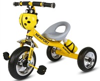 Tricycle Bébé à Prix Abordable 1-2-6 Ans, Cadre de Tricycle, Poussette Tricycle pour Bébés et Enfants à partir de 24 Mois