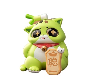 <span class=keywords><strong>Yubi</strong></span> Lucky Cat Series: Statuetta Portafortuna Gatto della Fortuna in PVC, Scatola a Sorpresa, Giocattolo, Bambola Carina, Ornamento, Regalo di Capodanno - Product Image 1